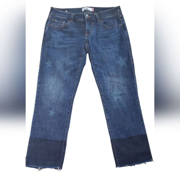CAbi Slim Boyfriend Star Ankle Jeans - Picture 1 of 7